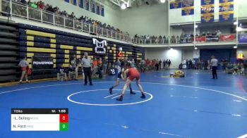 113 lbs Prelims - Luke Geibig, Mount Pleasant vs Nathan Ford, Parkersburg South-WV