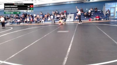 149 lbs Cons. Round 4 - Kaden Markley, Fort Hays State vs Andrew Manley, Northern Oklahoma College-Tonkawa