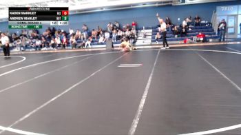 149 lbs Cons. Round 4 - Kaden Markley, Fort Hays State vs Andrew Manley, Northern Oklahoma College-Tonkawa