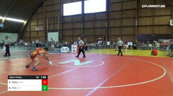 120 lbs Semifinal - Anthony Noto, Honeoye Falls Lima vs Nick Fea, Wyoming Seminary/ Btwc