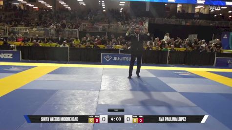 Ava Paulina Lopez vs Sway Alexis Moorehead 2025 Pan Kids Jiu-Jitsu IBJJF Championship