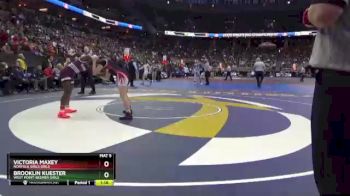 Champ. Round 1 - Victoria Maxey, Norfolk Girls Girls vs Brooklin Kuester, West Point-Beemer Girls