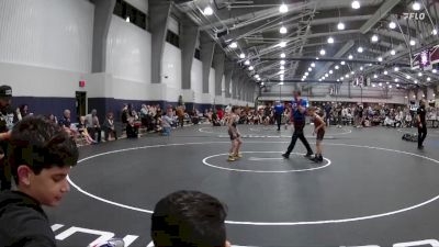 65 lbs Finals (2 Team) - Parker Ledbetter, North DeSoto Wrestling Academy vs Giuseppe Argento, Mat Mayhem