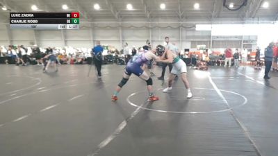 157 lbs Round 6 (8 Team) - Luke Zadra, Warner Elite vs Charlie Robb, Ohio Gold
