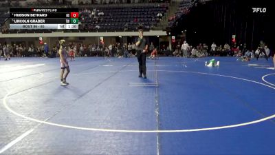 80 lbs 3rd Place Match - Hudson Bethard, North Scott vs Lincoln Graber, Thorn Wrestling