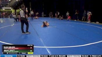 85 lbs Semifinal - Brody Kratt, Summit Wrestling Academy vs Elias Nielsen, Summit Wrestling Academy