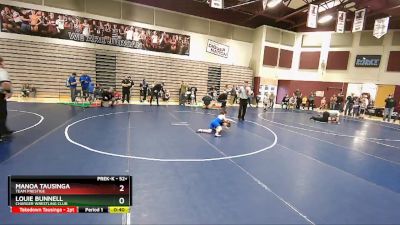 52+ Quarterfinal - Manoa Tausinga, Team Prestige vs Louie Bunnell, Charger Wrestling Club