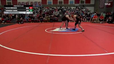 190 lbs Quarterfinal - Kennedy Burk, Denver vs Allia Ericson, Waukon