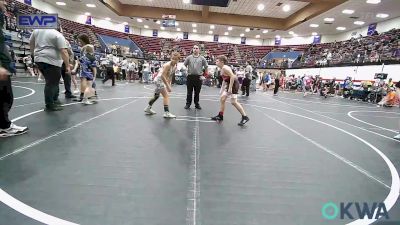 90 lbs Quarterfinal - Sawyer Ward, Red Ryder Wrestling Club vs Creed Rolan, Standfast OKC