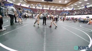 90 lbs Quarterfinal - Sawyer Ward, Red Ryder Wrestling Club vs Creed Rolan, Standfast OKC