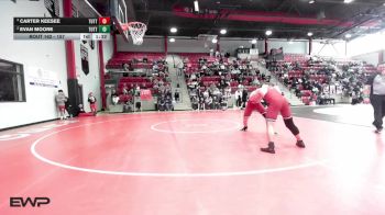 157 lbs Semifinal - Carter Keesee, TUTTLE vs Evan Moore, TUTTLE