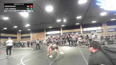 165 lbs Round Of 128 - Javon Bryant, Independant vs Alek Carrera, Animal House