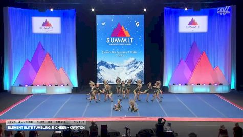 Element Elite Tumbling & Cheer - Krypton [2026 L4 Junior - Flex - D2 - Small Finals] 2026 The D2 Summit
