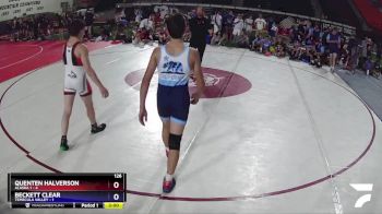 126 lbs Semis & Wb (16 Team) - Quenten Halverson, Alaska 1 vs Beckett Clear, Temecula Valley