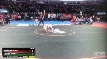 126-2A Cons. Round 1 - Cooper Barnes, Burlington vs Jayden Dailey, North Park