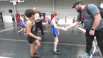 80 lbs 3rd Place - Axle Kyle, Team Guthrie Wrestling vs Declan Lambert, Huskey Wrestling Club
