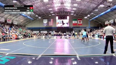 190 lbs Finals (2 Team) - Jaxon Bautista, Pisgah High School vs Dantrell Williams, Union Pines High School