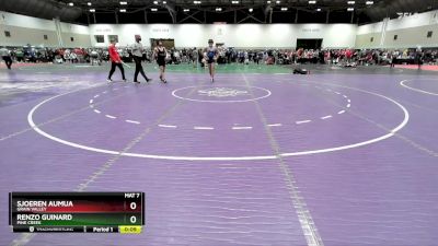 150 lbs Cons. Round 3 - Renzo Guinard, Pine Creek vs Sjoeren Aumua, Grain Valley