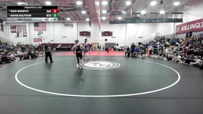 165 lbs 3rd Place - Kian Murphy, Canton vs Adam Balfour, Waterford