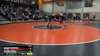 215 lbs Semifinal - Holden Heideman, Linn-Mar vs Parker Chyma, Cedar Rapids Jefferson