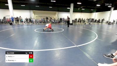 75 lbs Round Of 16 - Jaxon Holtz, OH vs Jace Rooney, NY