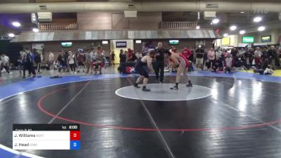 78 kg Cons 8 #1 - Jacob Williams, Next Level Wrestling Club vs Justin Head, Iowa