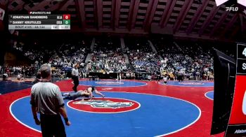 4A-144 lbs Quarterfinal - Jonathan Sandberg, Allatoona vs Danny Krutules, Central (Carroll)