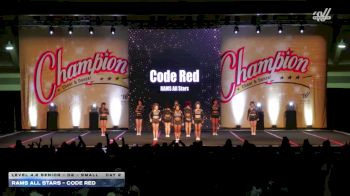 RAMS All Stars - Code Red [2025 L4.2 Senior - D2 - Small Day 2] 2025 Champion Cheer and Dance Grand Nationals