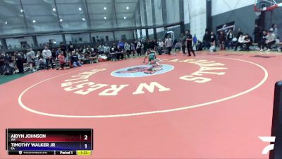 120 lbs Champ. Round 2 - Aidyn Johnson, WA vs Timothy Walker Jr, CA