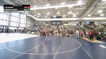 132 lbs Champ. Round 1 - Jet Abbott, Juab vs Desmond Cadena, Morgan