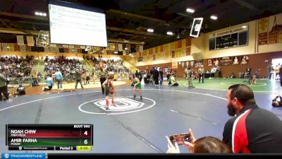 77/84 Cons. Semi - Reilly Abraham, Team SoCal vs Jackson Willard, Hemet Youth Wrestling Club