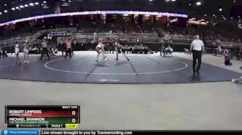 1A 152 lbs 1st Place Match - Robert Limperis, Cardinal Gibbons vs Michael Shannon, The Master`s Academy (Oviedo)