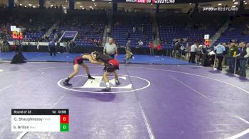 152 lbs Prelims - Cole Shaughnessy, Fairfield Warde vs Stephen Brillon, Mount Anthony