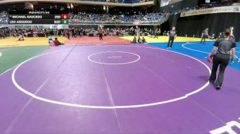 5A 165 lbs Cons. Round 2 - Michael Saucedo, El Paso Irvin vs Leo Ashurou, Frisco Reedy