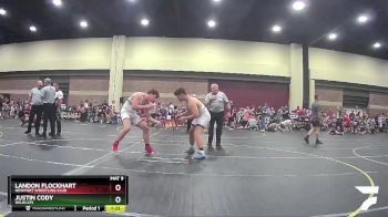 195 lbs Round 2 - Justin Cody, Wildcats vs Landon Flockhart, Newport Wrestling Club