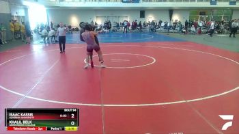 184 lbs Champ. Round 1 - Isaac Kassis, Alvernia University vs Khalil Belk, Greensboro College