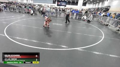 63 lbs Cons. Round 2 - Kyler Meese, Hawks Wrestling Club (Lincoln) vs Kelen Schwers, Viking Wrestling Club (IA)