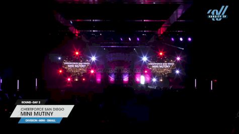 CheerForce San Diego - Mini Mutiny [2023 L1 Mini - Small Day 2] 2023 Spirit Sports Palm Springs Grand Nationals