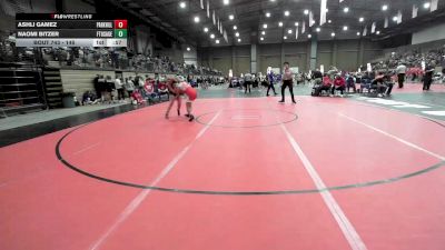 145 lbs Cons. Round 3 - Naomi Bitzer, Fort Osage vs Ashli Gamez, Park Hill