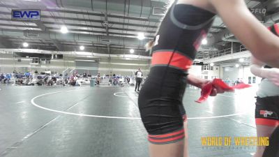 84 lbs Round Of 16 - Lynkin Carter, Honey Badgers Wrestling Club vs Emerson Callaway, 2TG