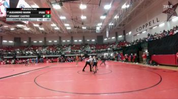 120 lbs Cons. Round 1 - Jovanny Castro, Grand Prairie vs Alejandro Marin, Coronado