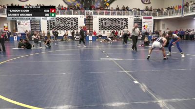 121 lbs R-16 - Landon Sidun, Norwin vs Garrett Weyandt, Chestnut Ridge