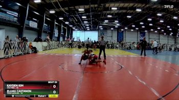 105 lbs Rd# 9- 2:15pm Saturday Final Pool - Elijah Castanon, Team Gotcha vs Kayden Kim, Cali Red