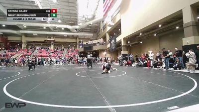 100 lbs Round 3 (4 Team) - Katana Gilley, Queens Of Mayhem vs Miley Bernshausen, Drip Queens