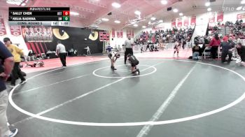 115 lbs Cons. Round 5 - Sally Chen, Westminster vs Kelia Badena, Desert Mirage