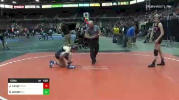 130 lbs Quarterfinal - Jayden Lange, Pomona Elite vs Skyler Gassel, Silverback Wc
