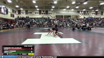 120 lbs Cons. Round 1 - Connor McLaughlin, Denver vs Crew Conner, Greene County