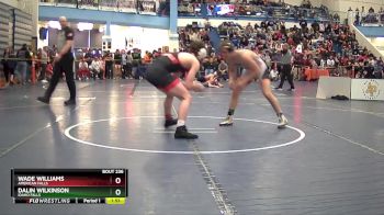 138 lbs Champ. Round 3 - Wade Williams, American Falls vs Dalin Wilkinson, Idaho Falls