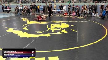 149 lbs Quarterfinal - Noah Kemp, Interior Grappling Academy vs Jacob Isabell, Nikiski Freestyle Wrestling Club