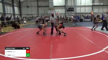 88 lbs Quarterfinal - Jacob Morris, Team Alaska vs Logan Tatar, Band Of Brothers